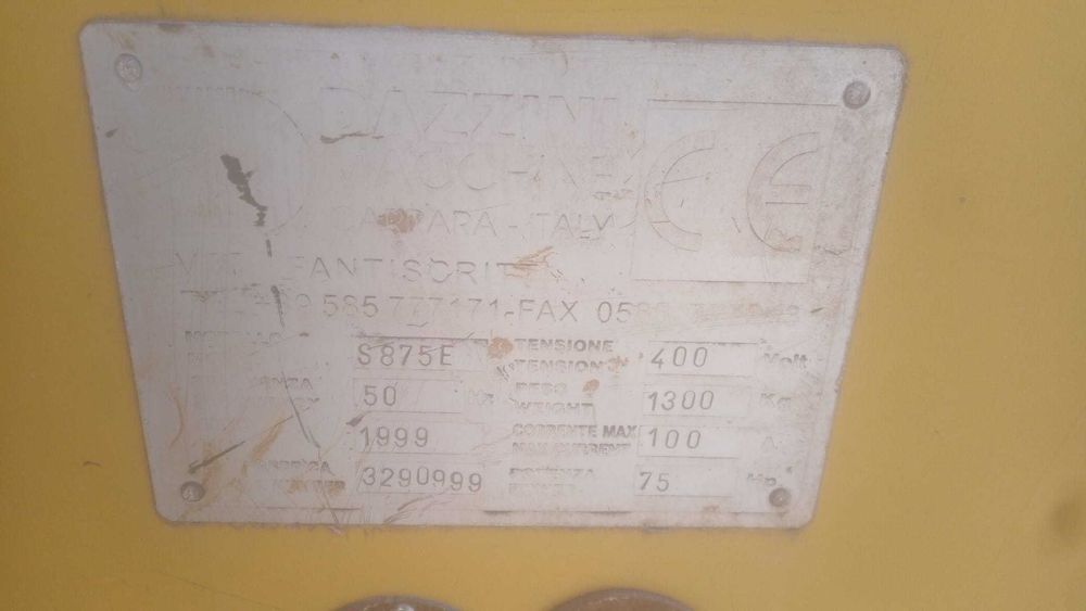 Maquina de corte fio diamantado