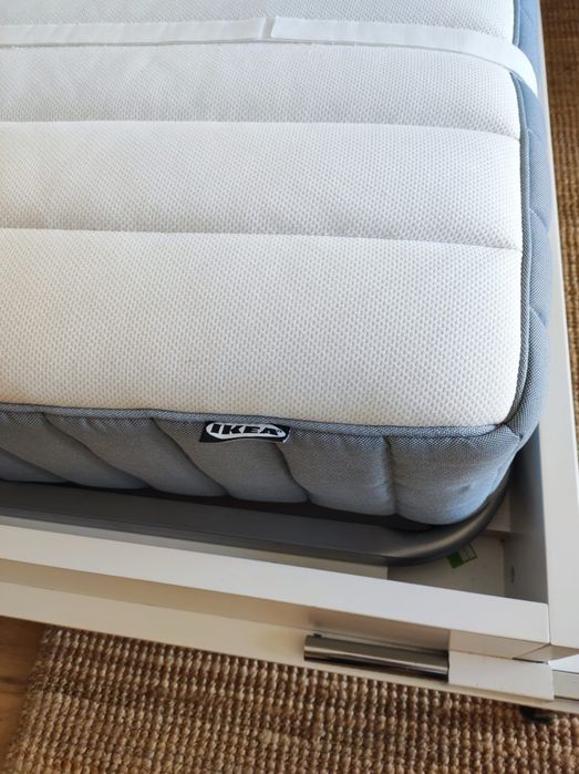 VALEVÅG - IKEA - Colchão molas ensacadas,  140x190 cm - como NOVO
