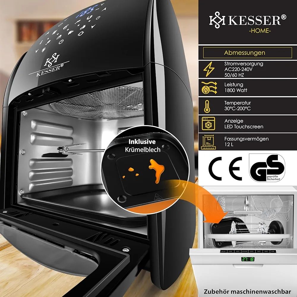 KESSER® XXL Airfryer 9 w 1