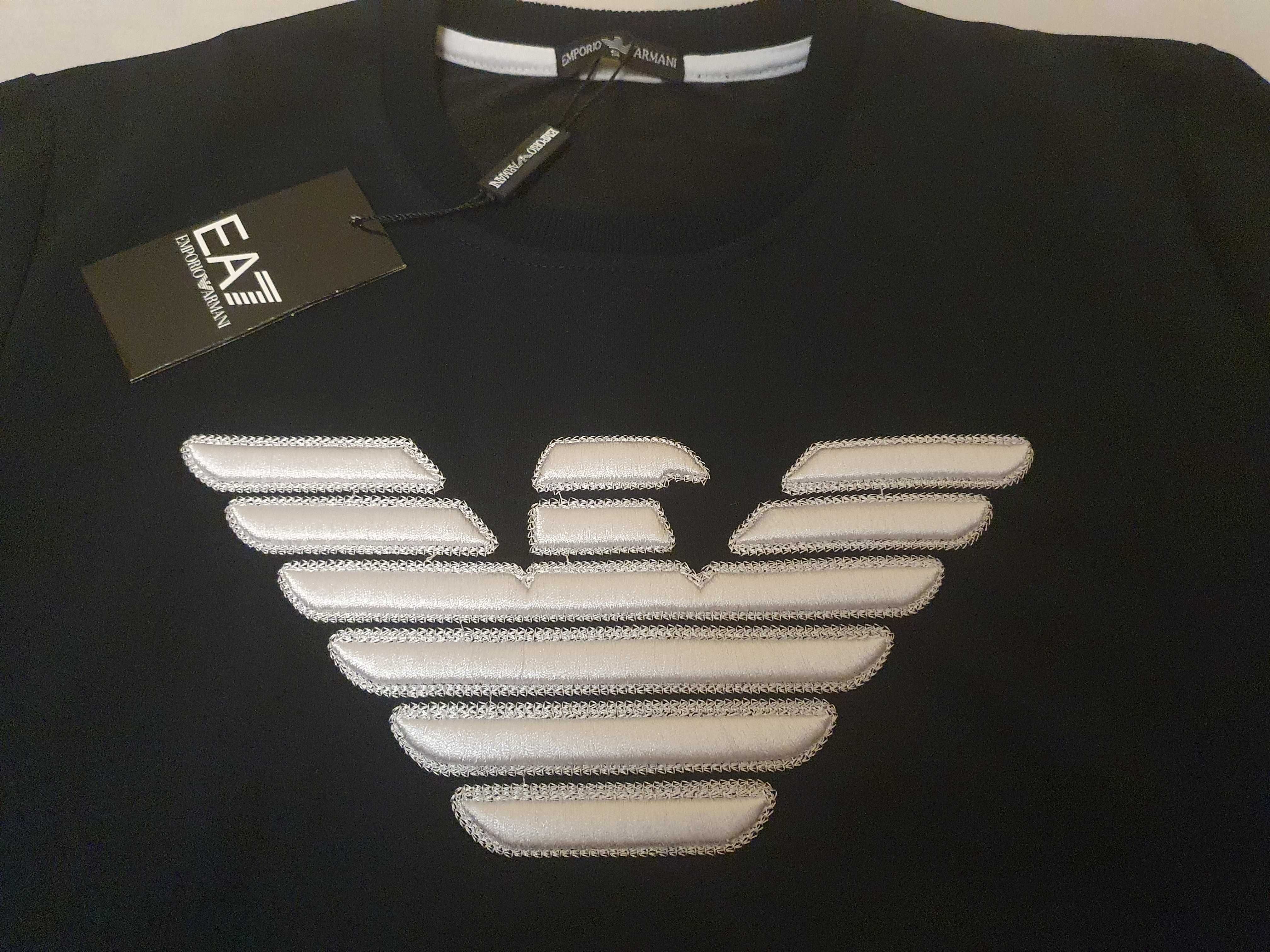 NOWA bluza Emporio Armani bluzka sportowa EA super logo hit
