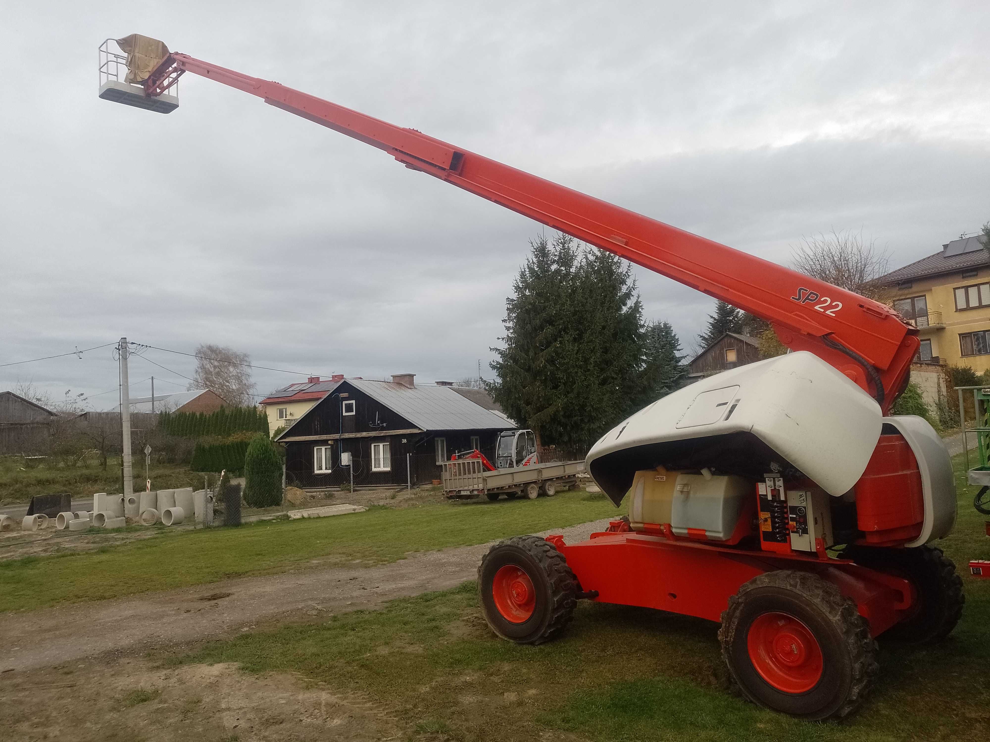 Wynajem Podnośników Koszowych  17-22 metry