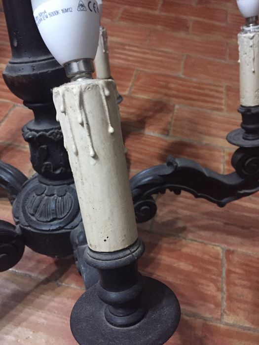 Candeeiro de tecto antigo