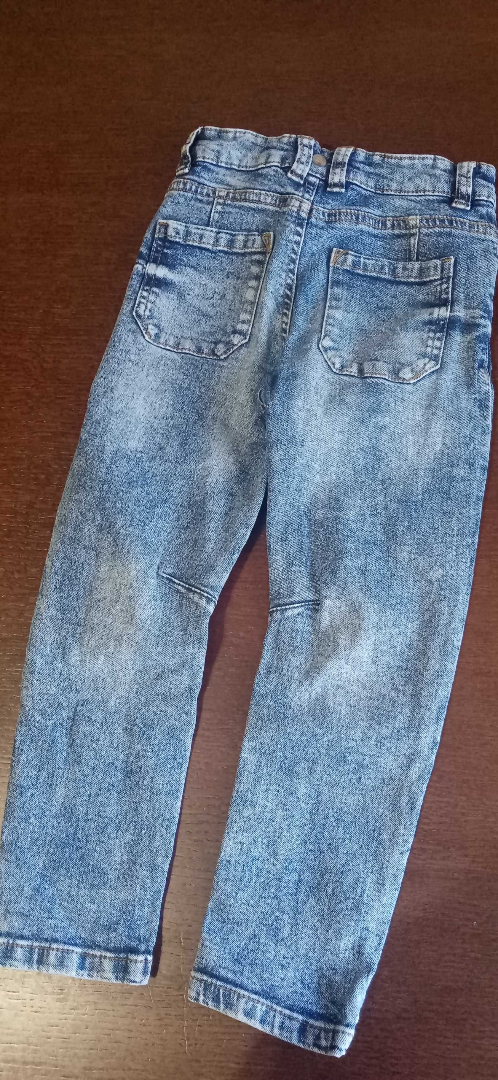 2 pary jeansów chłopięcych