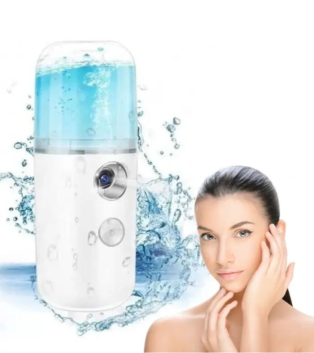 Портативный увлажнитель для кожи лица нано спрей Nano Mist Soraver
