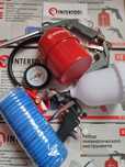 Набор покрасочный пневматический краскопульт  5 ед  INTERTOOL PT-1502