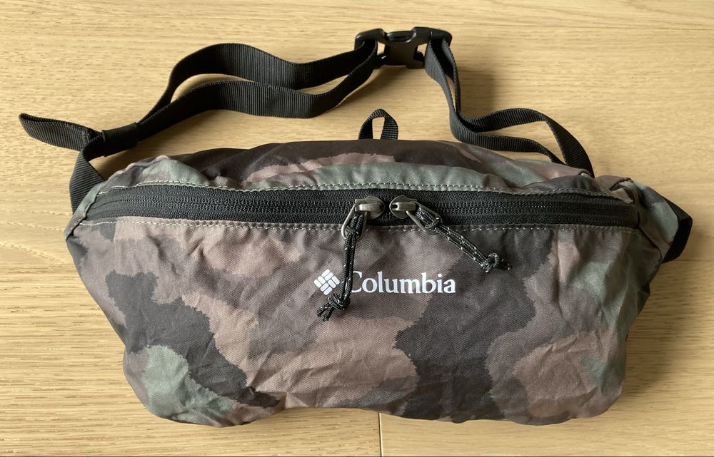 Saszetka nerka torba na pas unisex Columbia moro khaki nowa z metką!