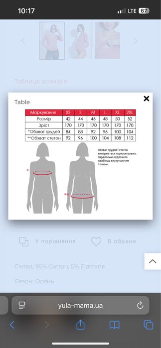 Темно-рожевий боді Yula Mama для вагітних та годуючих мам S