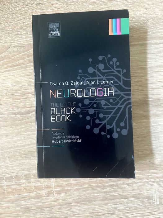 Książki medyczne: NEUROLOGIA The Little Black Book, Zaidat, używana