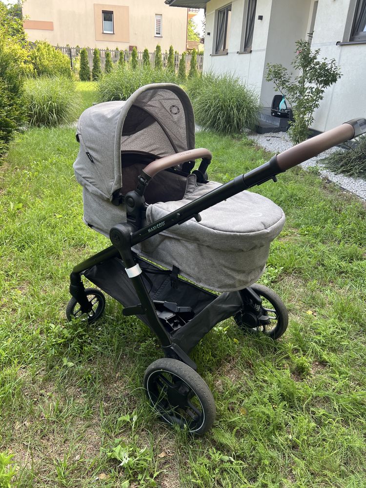 Maxi Cosi wózek 3w1 plus baza isofix