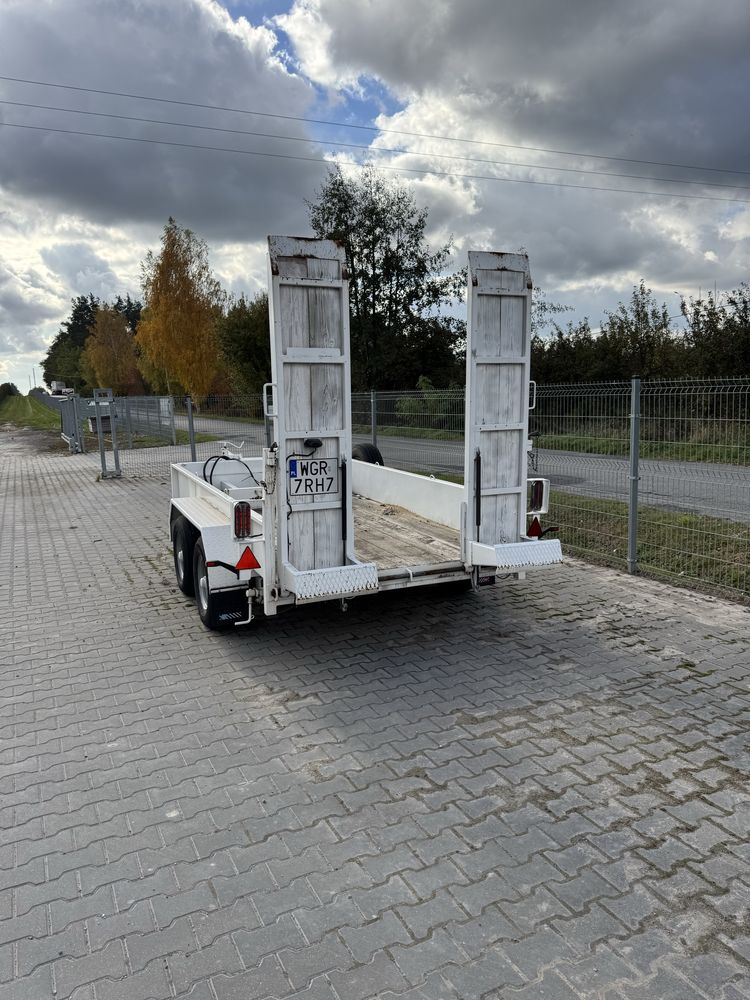 Przyczepa Laweta BLOMENROEHR Niskopodwoziowa 5T do przewozu maszyn