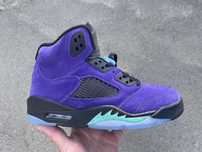 Air Jordan 5 Retro Alternate Grape фіолетові