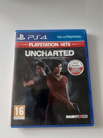 Gra uncharted zaginione dziedzictwo na PS4