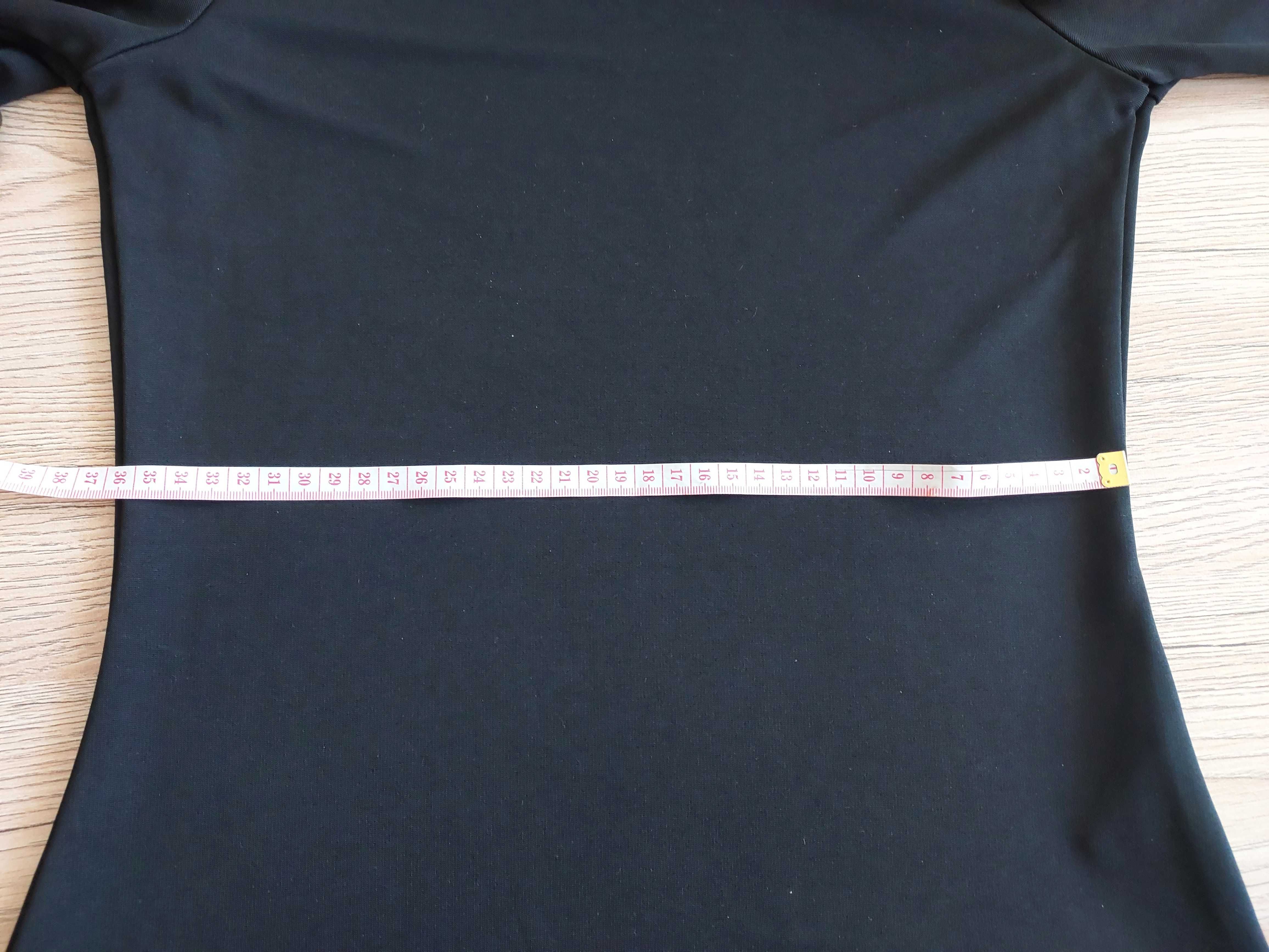 34 XS By Malene Birger nowa czarna bluzka bluzeczka długi rękawa