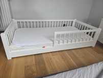 Łóżko dziecięce niskie z materacem Montessori Ourbaby