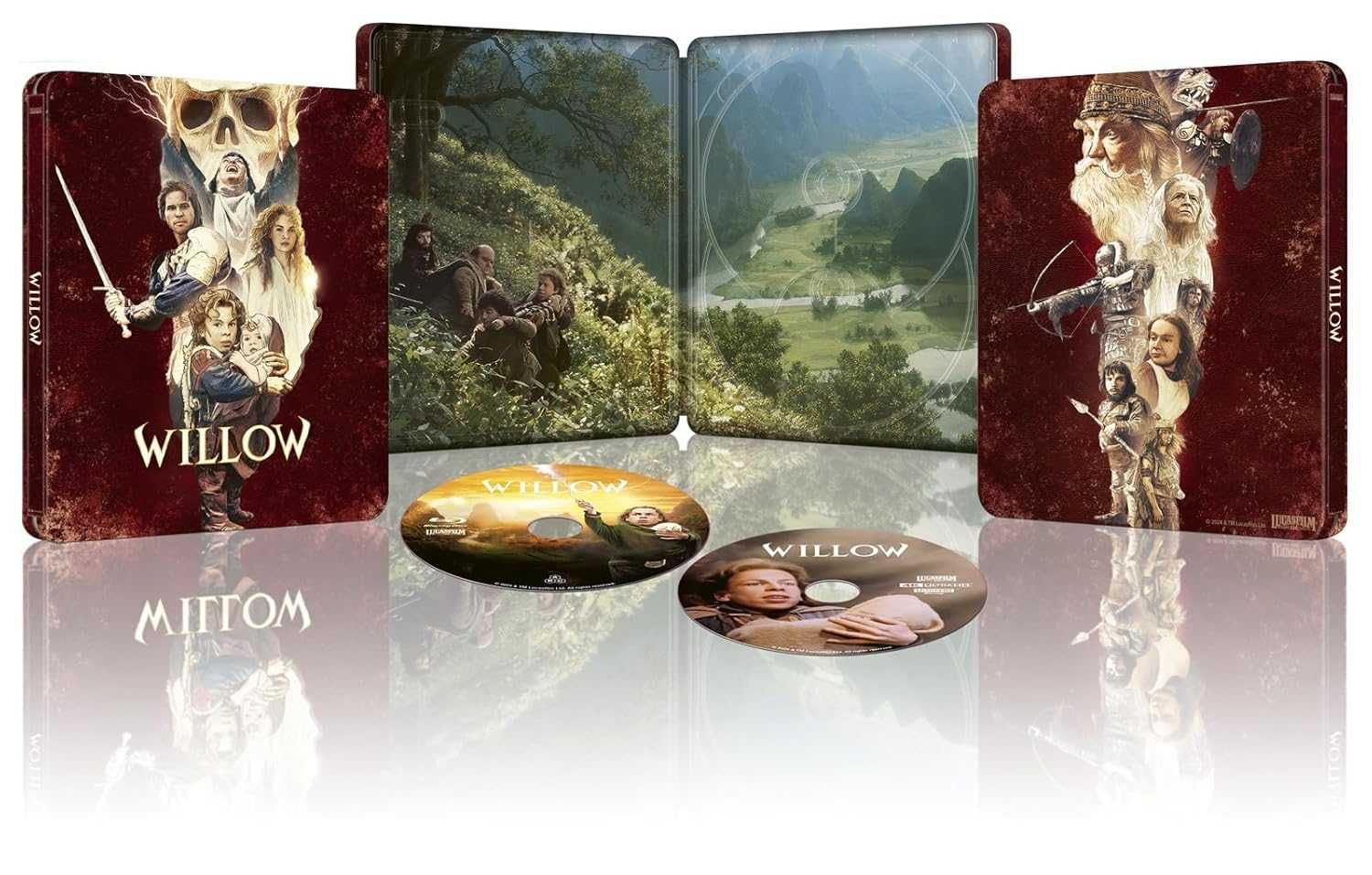 Willow STEELBOOK 4K + Blu Ray, Lektor PL
