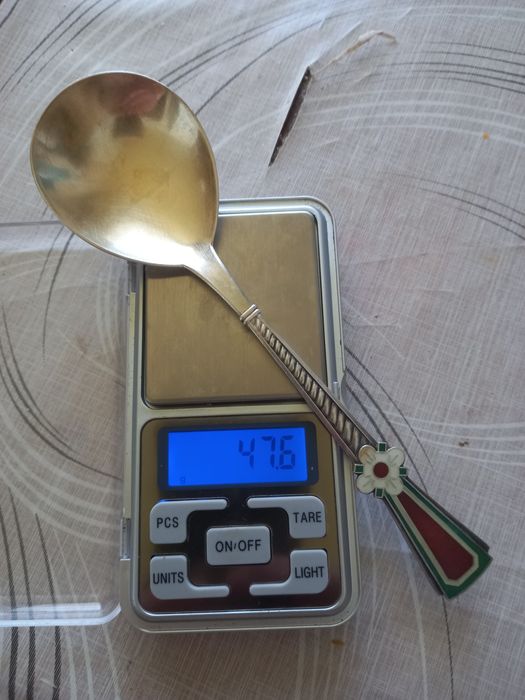 Продам срібну ложку часів СССР проба 916 вага 47,6 грам