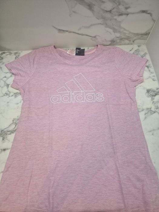 Damski T-shirt Adidas kolor różowy rozm. M