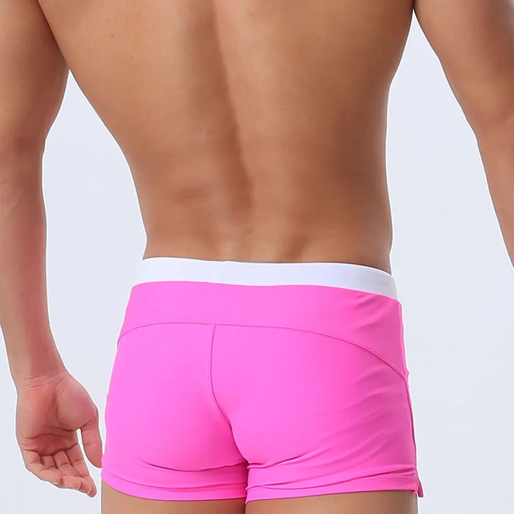 Męskie Kąpielówki Szorty z Kieszonką Spodenki Wiązane - XL
