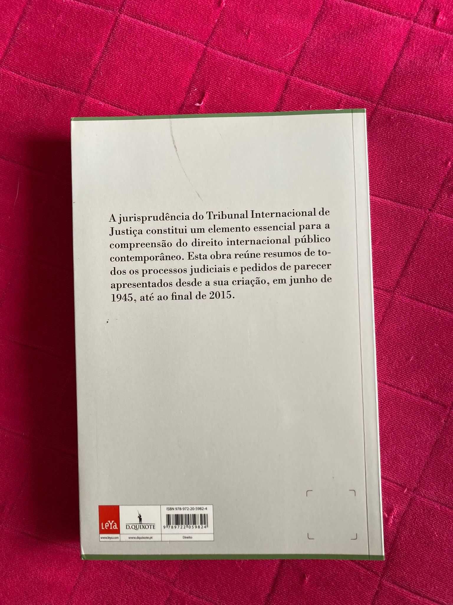 Manual de Jurisprudência resumida do Tribunal Internacional de Justiça