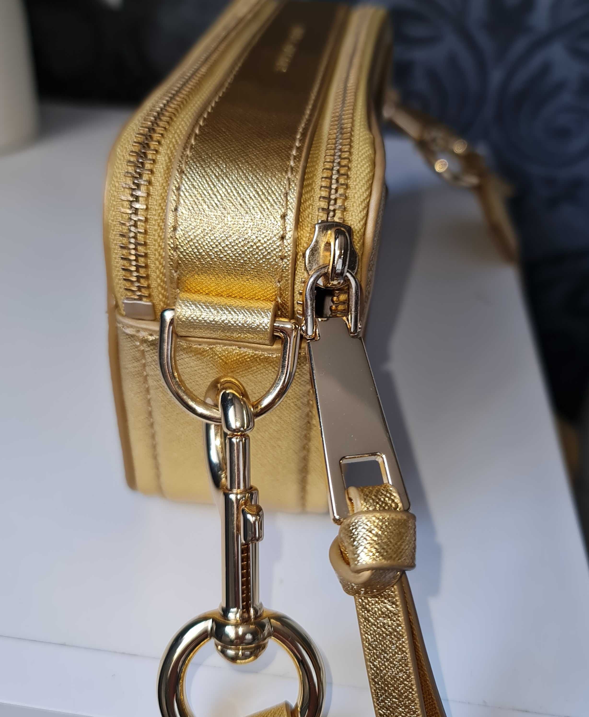 Torebka MARC JACOBS zlota model flagowy