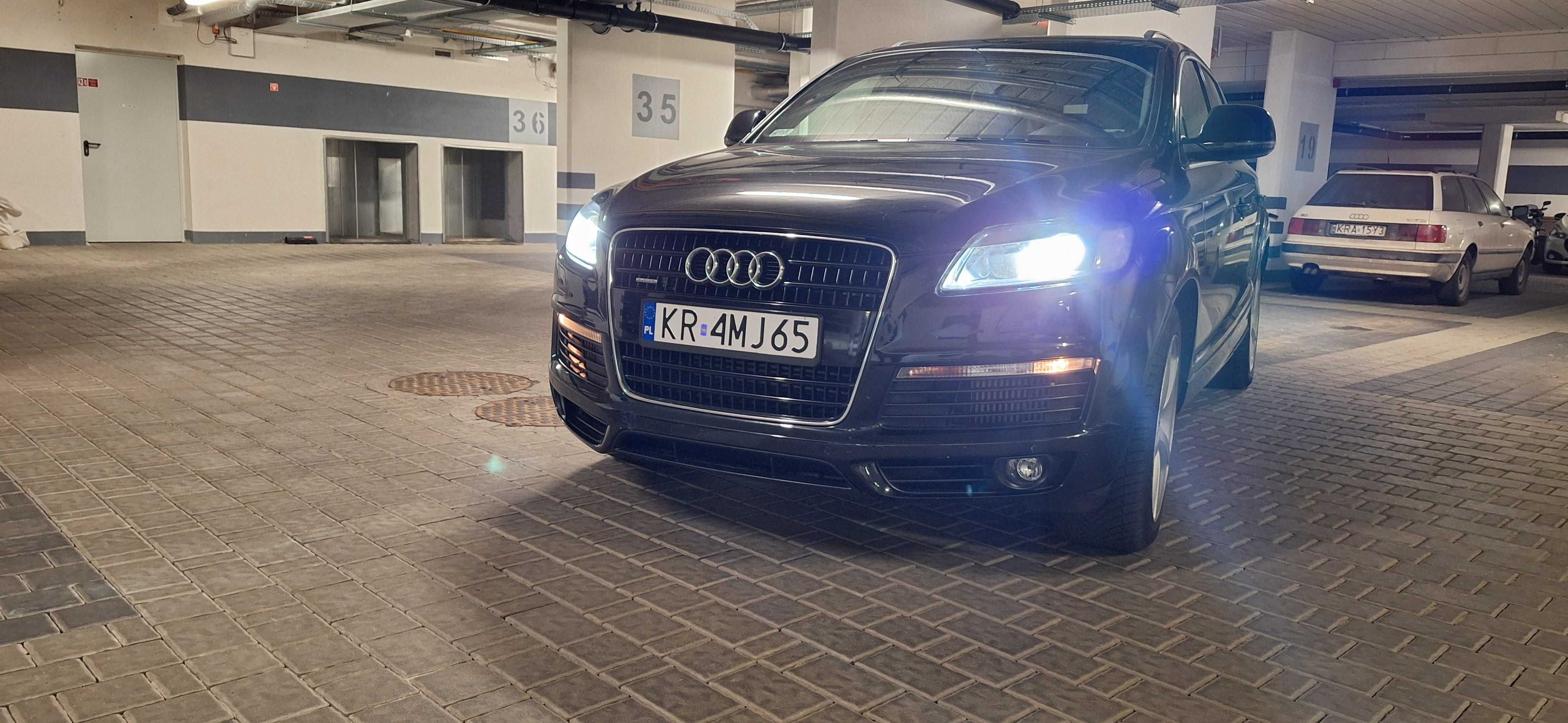 Audi Q7 4,2 TDI V8, 3 x Sline, 7 osób, 4x4 quattro , webasto, polecam!