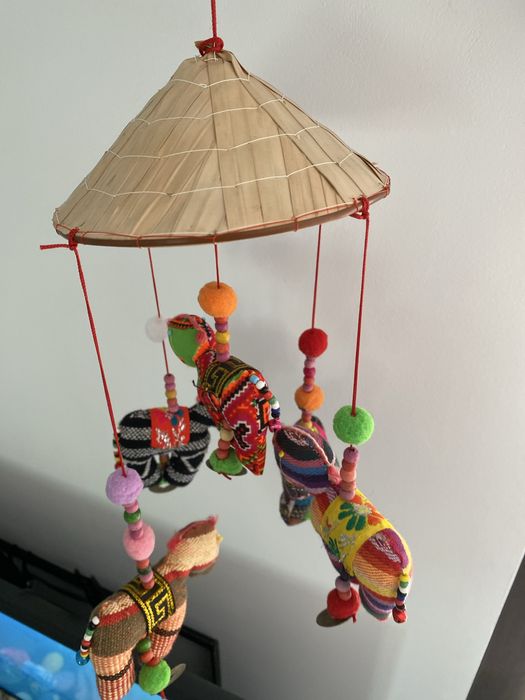 Karuzela nad lóżeczko dziecka z Japonii - KONIKI