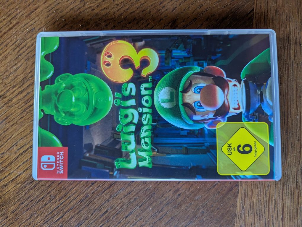 Luigi's mansion 3 nintendo switch stan bdb