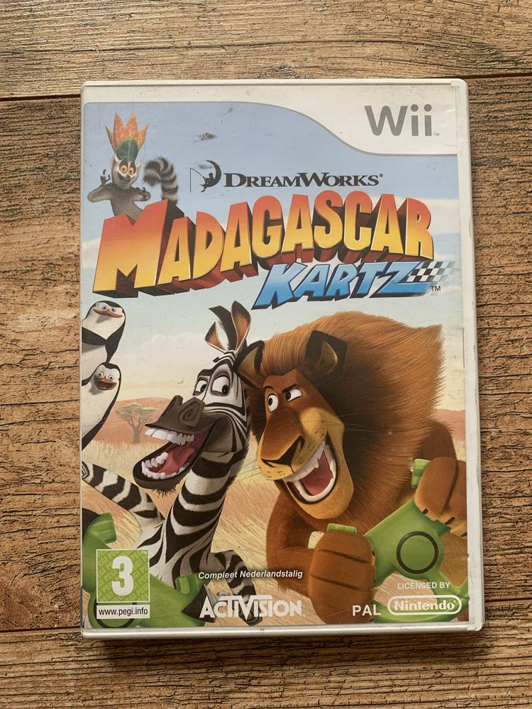 Gra Wii Madagascar Kartz