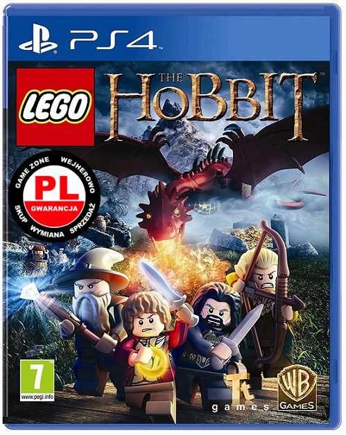 Lego Hobbit PS4 + Slim + Pro + PS5 = PŁYTA PL Wejherowo