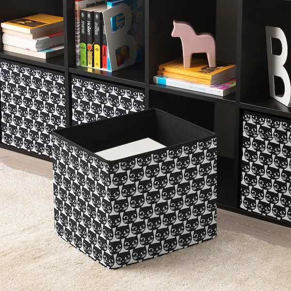 Бархатная коробка IKEA органайзер для хранения вещей, канцтоваров