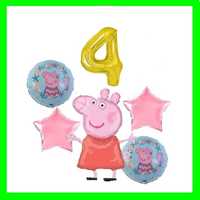 Zestaw balonów świnka Pepa
