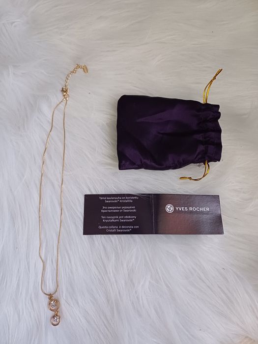 Łańcuszek kryształki Swarovski