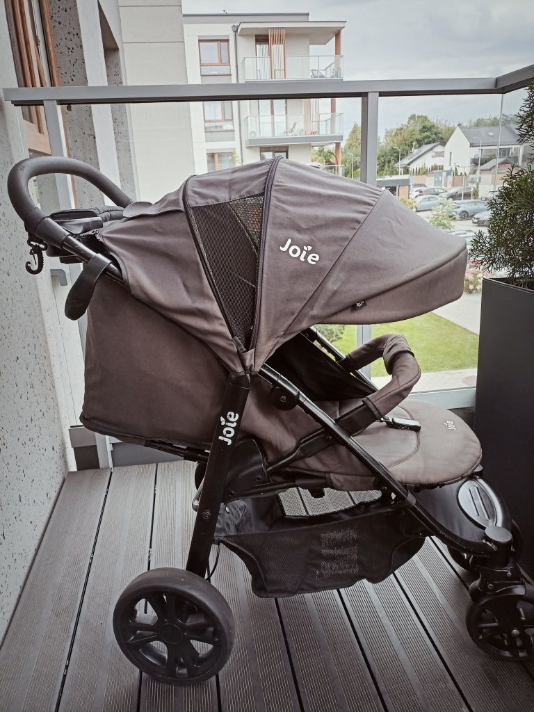 Wózek spacerowy Joie Litetrax + dodatki