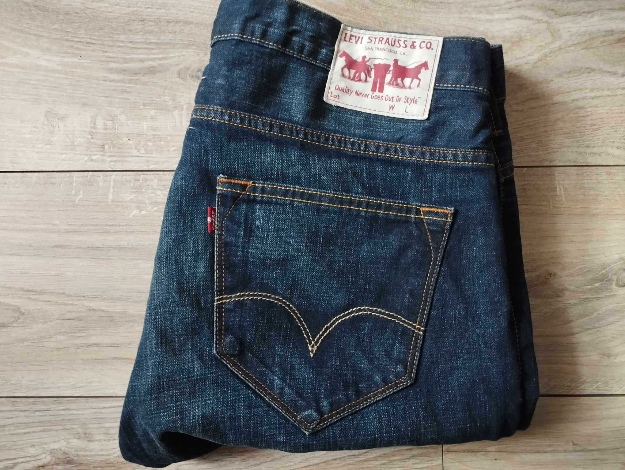 Levis W36L34 spodnie jeans stan ++BDB