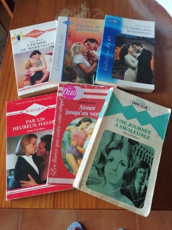 6 livros  em francês