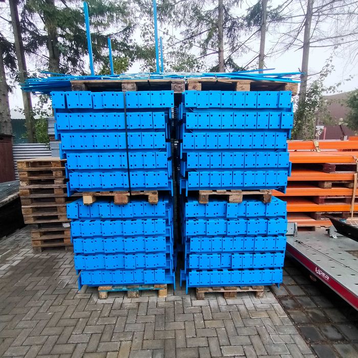 Regały magazynowe wspornikowe dwustronne H600cm dłużycowe JAK NOWE