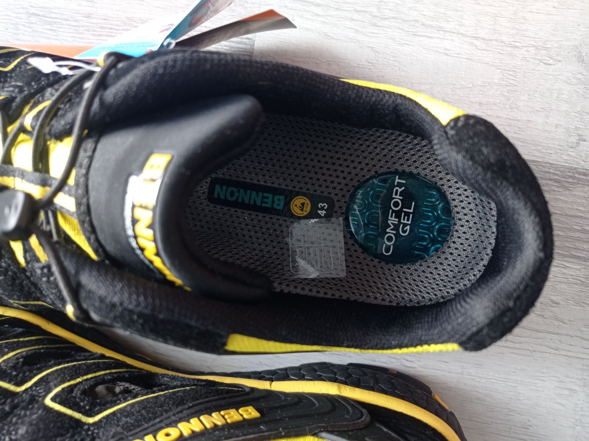 Buty BHP/sandały robocze z podnoskiem 43  Bennon