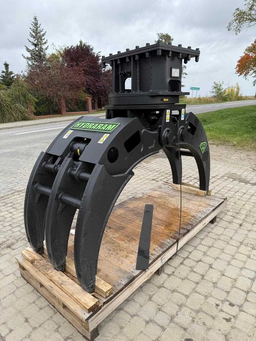 Chwytak hydrauliczny obrotowy wyburzeniowy 1620kg do koparki Hydraram