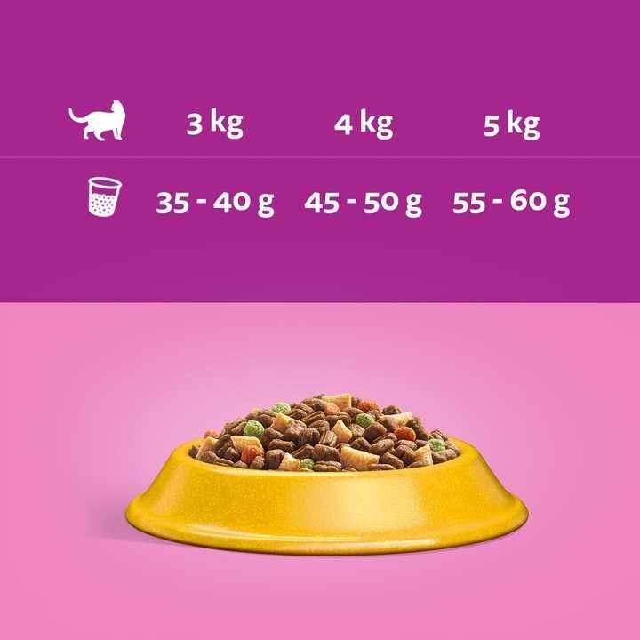 Sucha karma dla kota Whiskas Sterile z kurczakiem DUŻY WOREK - 14 kg