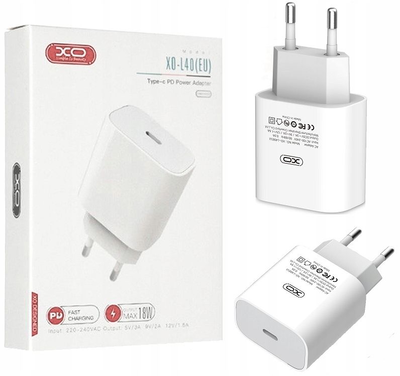 Szybka Ładowarka 18W Usb C Do Iphone 14 13 Pro Max