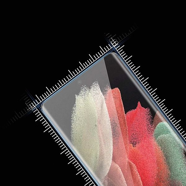 Szkło Hartowane UV + Lampa UV do Samsung Galaxy S21 Ultra / S21 Ultra