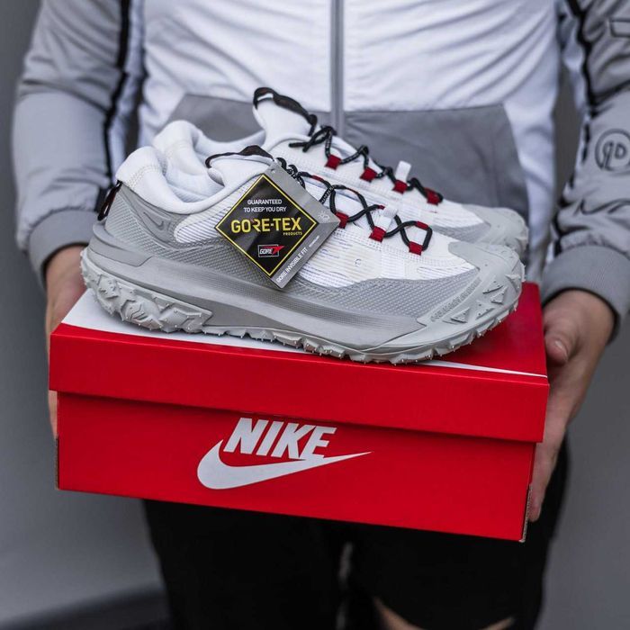 Кросівки Nike ACG Mountain Fly Gore-Tex White/Grey premium