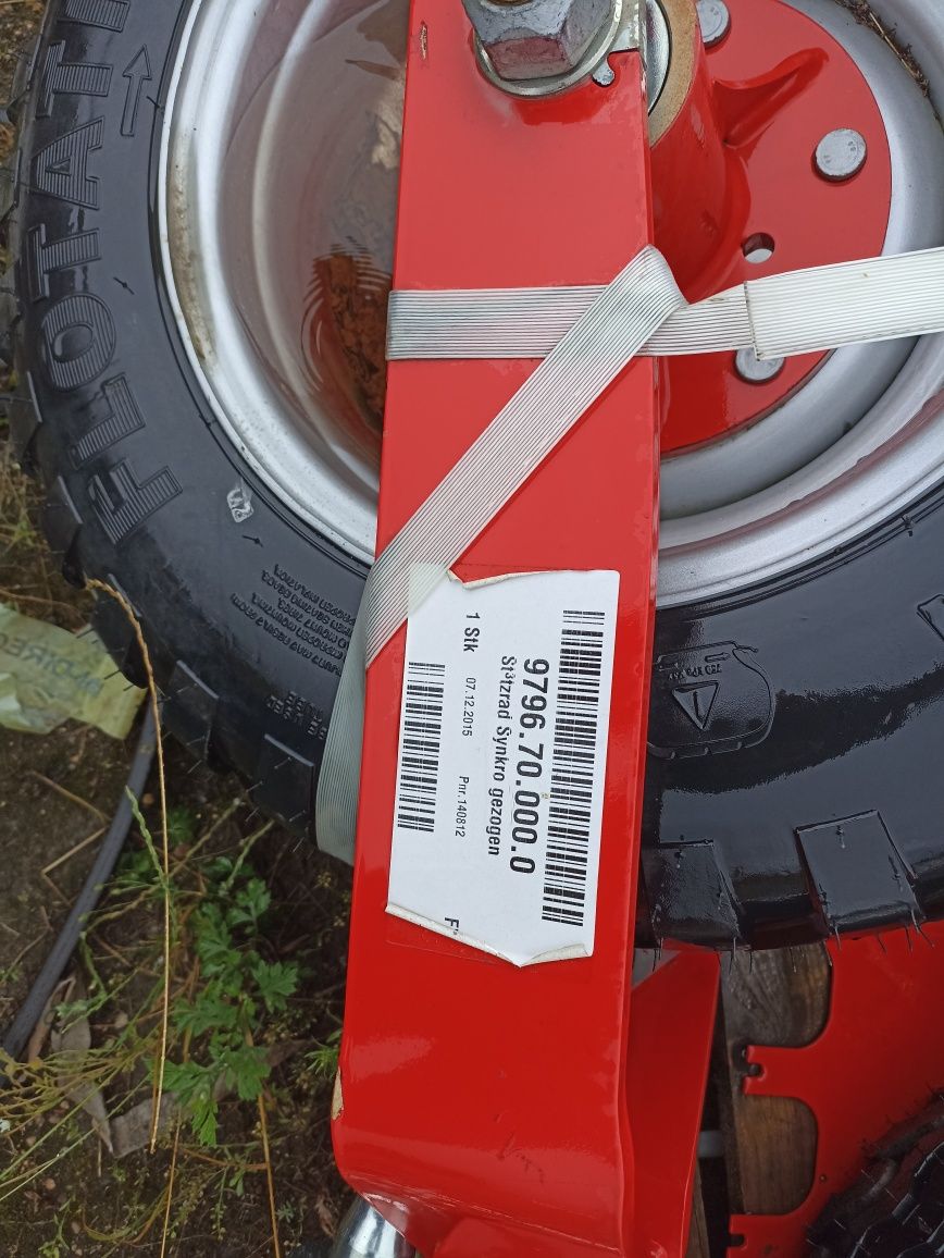 Koło podporowe zgrabiarka