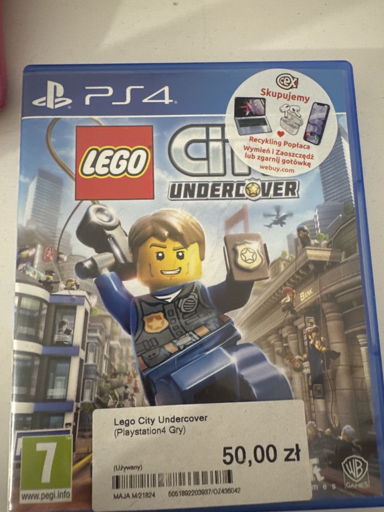 Gra na ps4 LEGO CITY undercover
