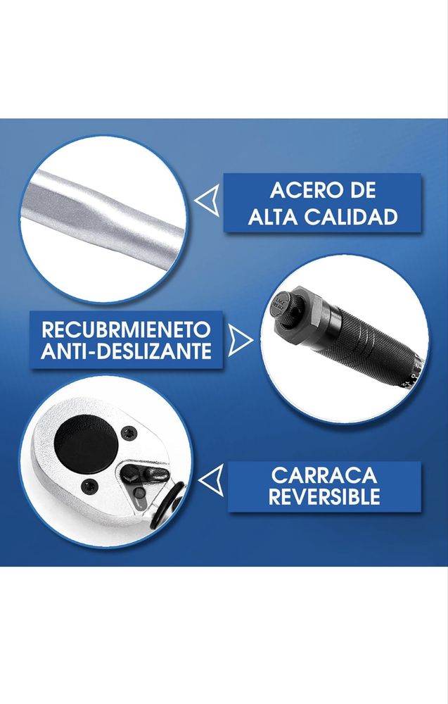 Chave dinamómetrica 3/8