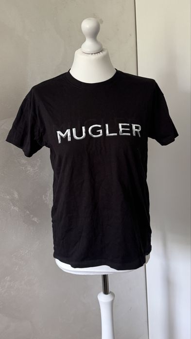 Koszula z nadrukiem MUGLER 100% bawełna