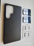Capa em couro para Samsung S25 Ultra