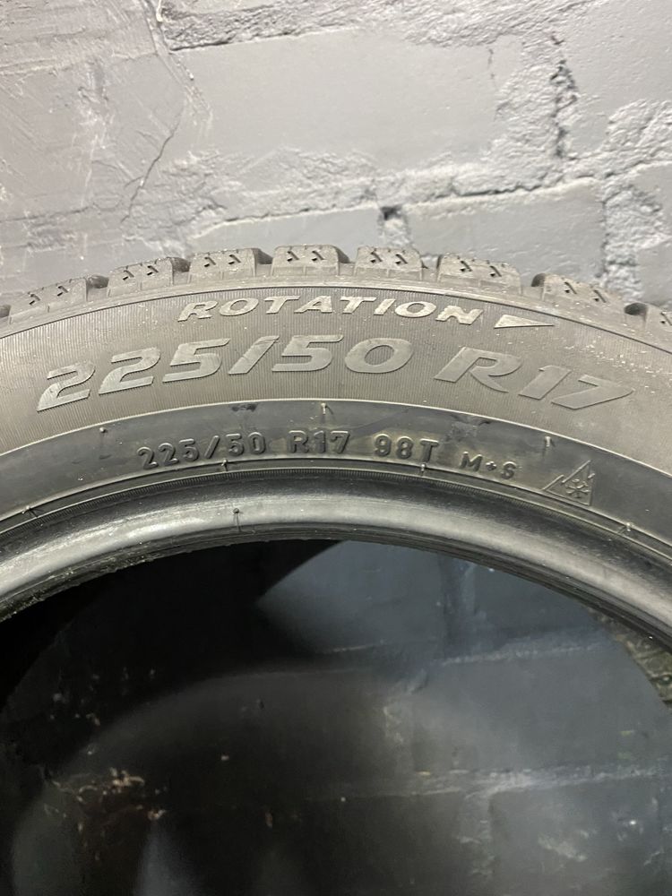 1шт 225/50 R17 Pirelli Ice Zero
