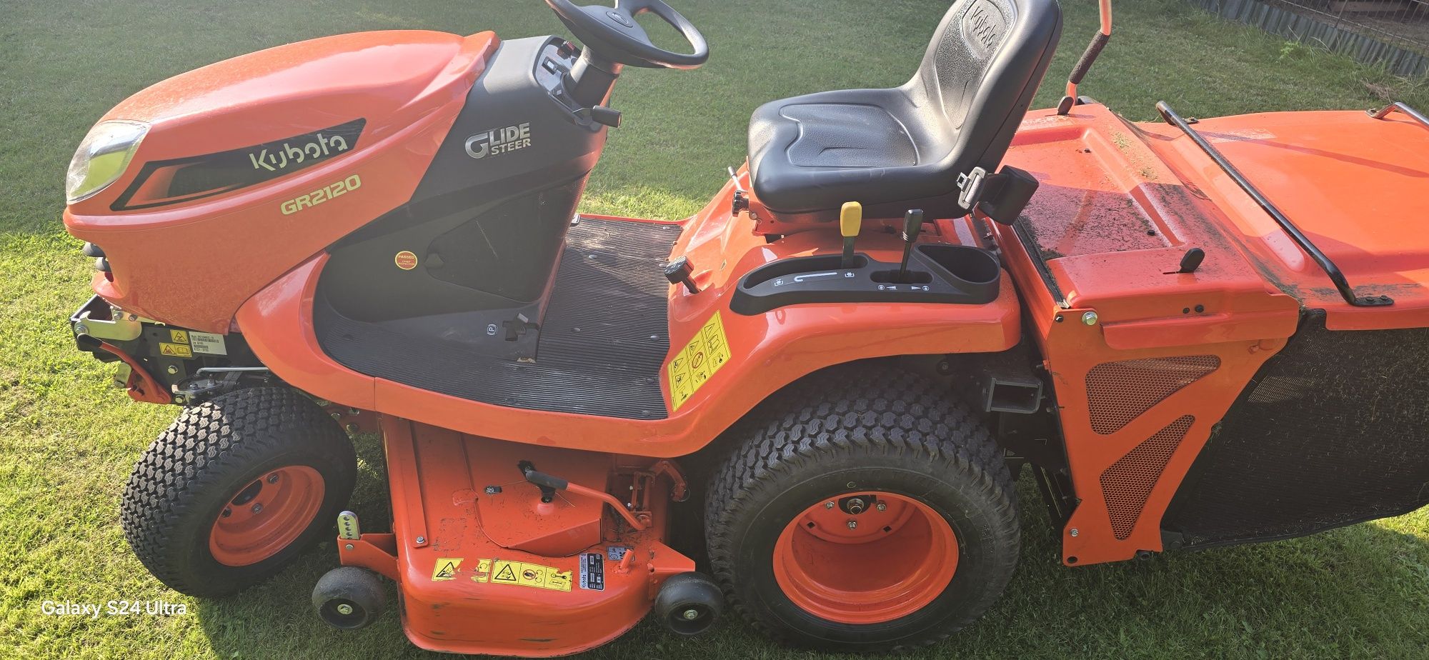 Traktorek KUBOTA GR 2120 kosiarka