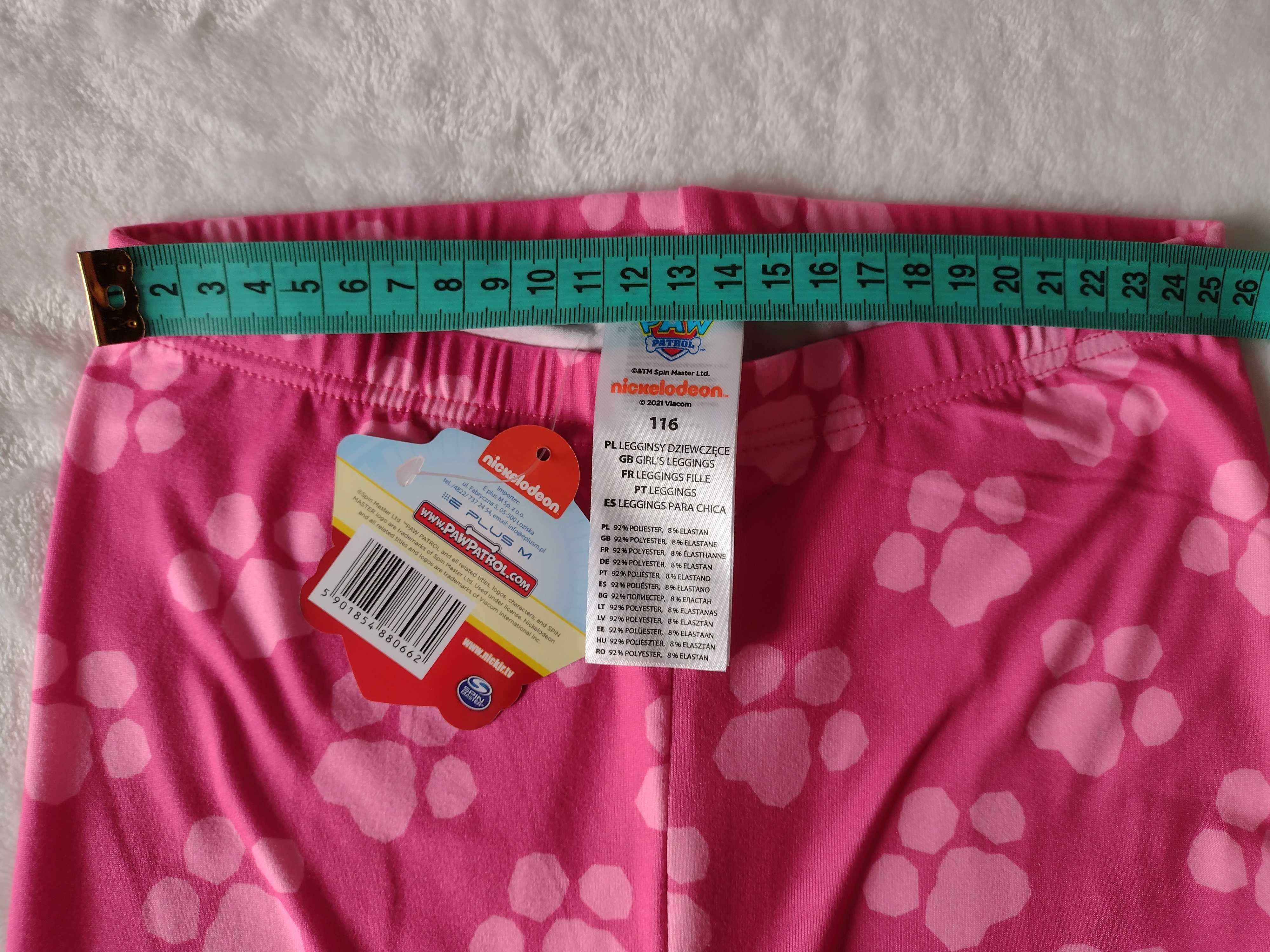 Legginsy Psi Patrol Skye rozmiar 116 nowe
